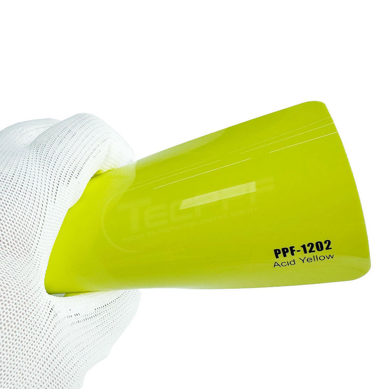สีเหลืองกรด Ppf ความหนา 8 มิล แอชแลนด์กาว การรักษาความร้อน