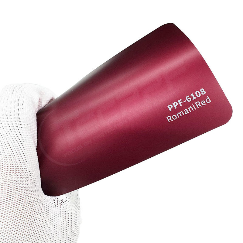 PPF-6108 โรมาเนียสีแดง Ppf หนังทนต่อการบด