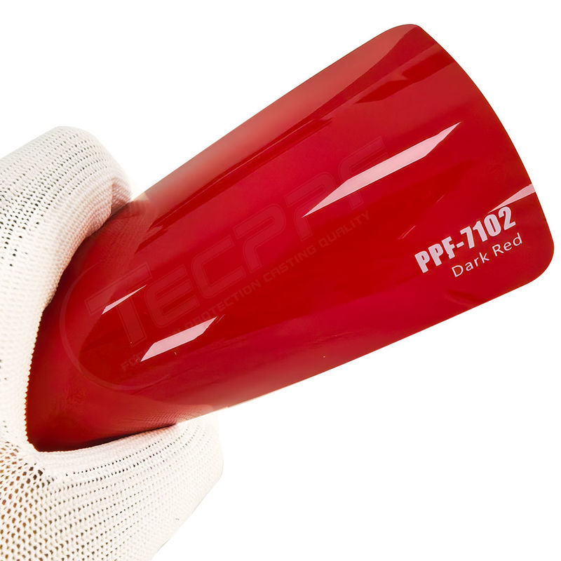 PPF-7102 สีแดงเข้ม ผนังป้องกันสีสําหรับรถ