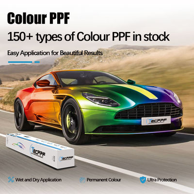 1.52x16m ฟิล์มป้องกันสี สี Ppf ฟิล์มป้องกันคราบ