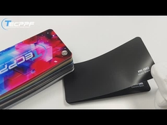 PPF-1902 สีดําแมท 8 มิล ลายเปลี่ยนสี ผนังป้องกันสี