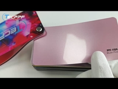 PPF-1104 สีชมพูแดง สีเปลี่ยนสี 8 มิล ผนังป้องกันสี