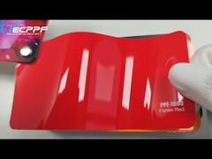 PPF-1003 Farreri สีแดง 8 มิล ลายเปลี่ยนสี ผนังป้องกันสี